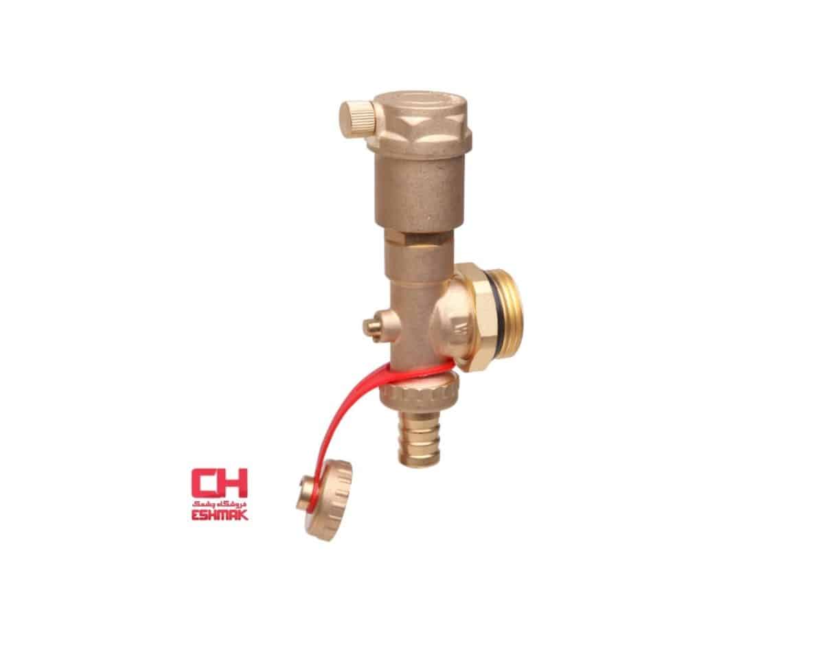شیر هواگیری اتوماتیک FHF-EA دانفوس به همراه شیر تخلیه 088U0785 - Image 1