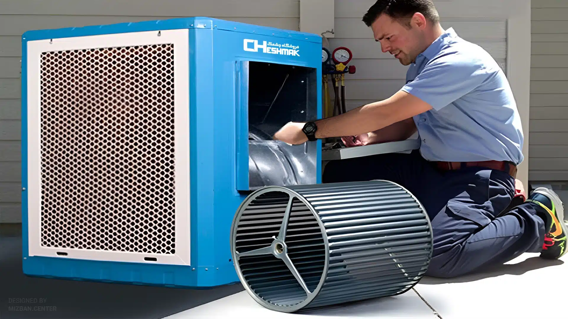 Installation of water cooler