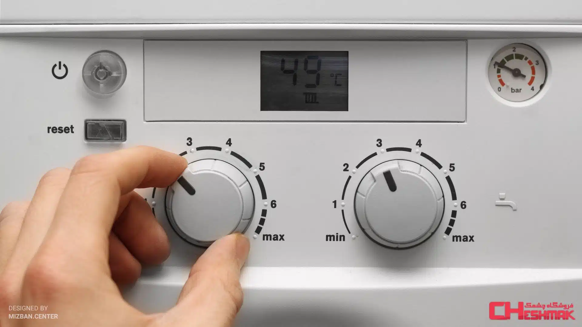 The reason for the increase in boiler pressure in winter mode