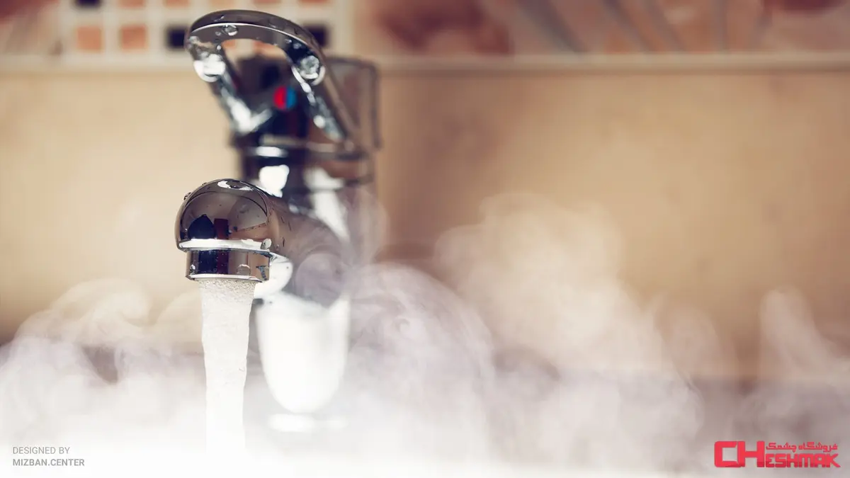 The cause of cold and hot boiler water