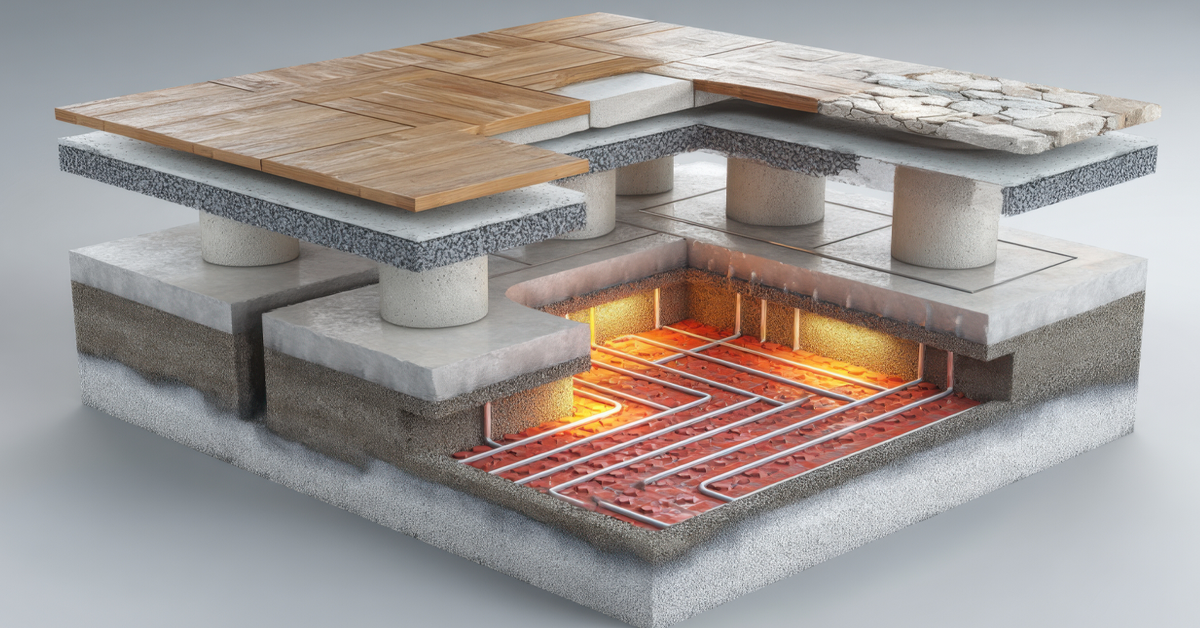 Comparing underfloor heating with packages