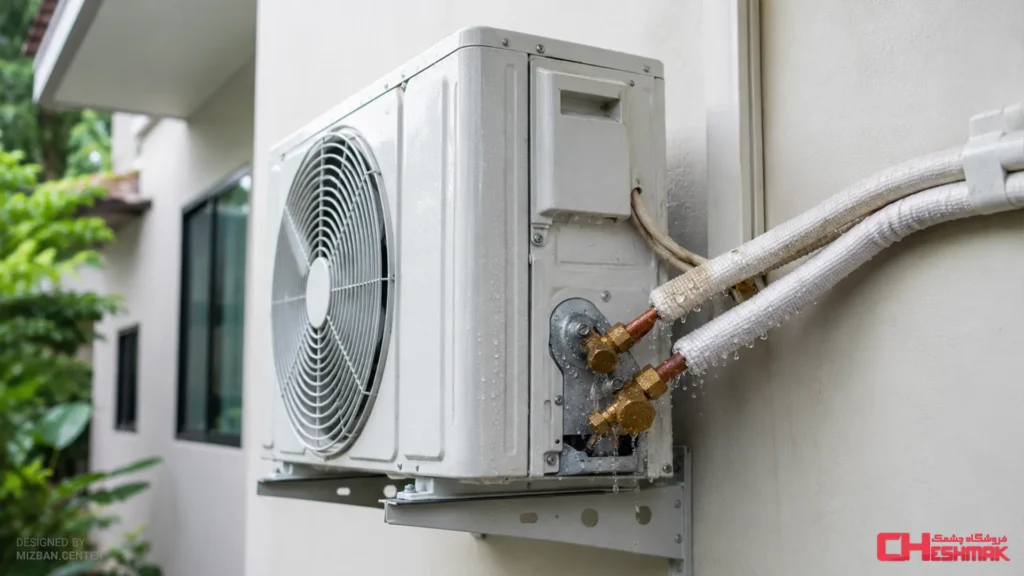 Why does the copper pipe of an air conditioner sweat Is it normal or a sign of a problem