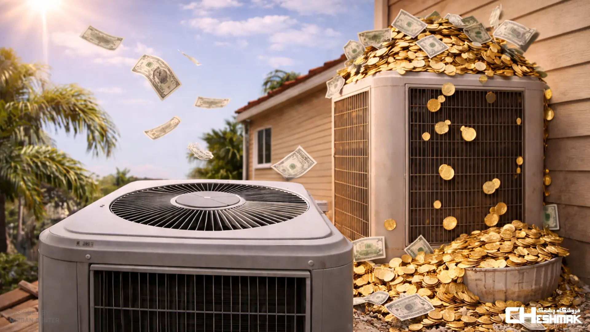 When does more air conditioning capacity just waste energy